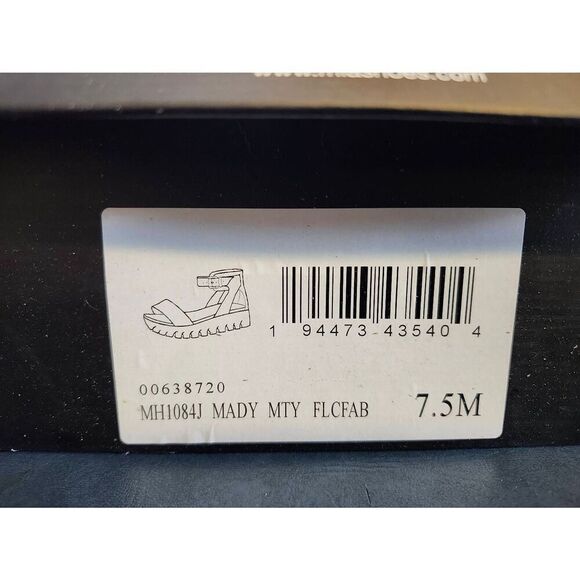 MIA Mady Sandals, Size 7.5, Rainbow Tie-Dye Ankle Strap Gladiator NWT - Picture 4 of 5